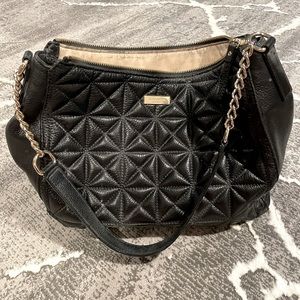 Black Leather Kate Spade Purse